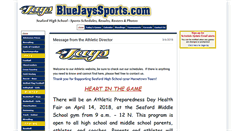 Desktop Screenshot of bluejays-sports.com